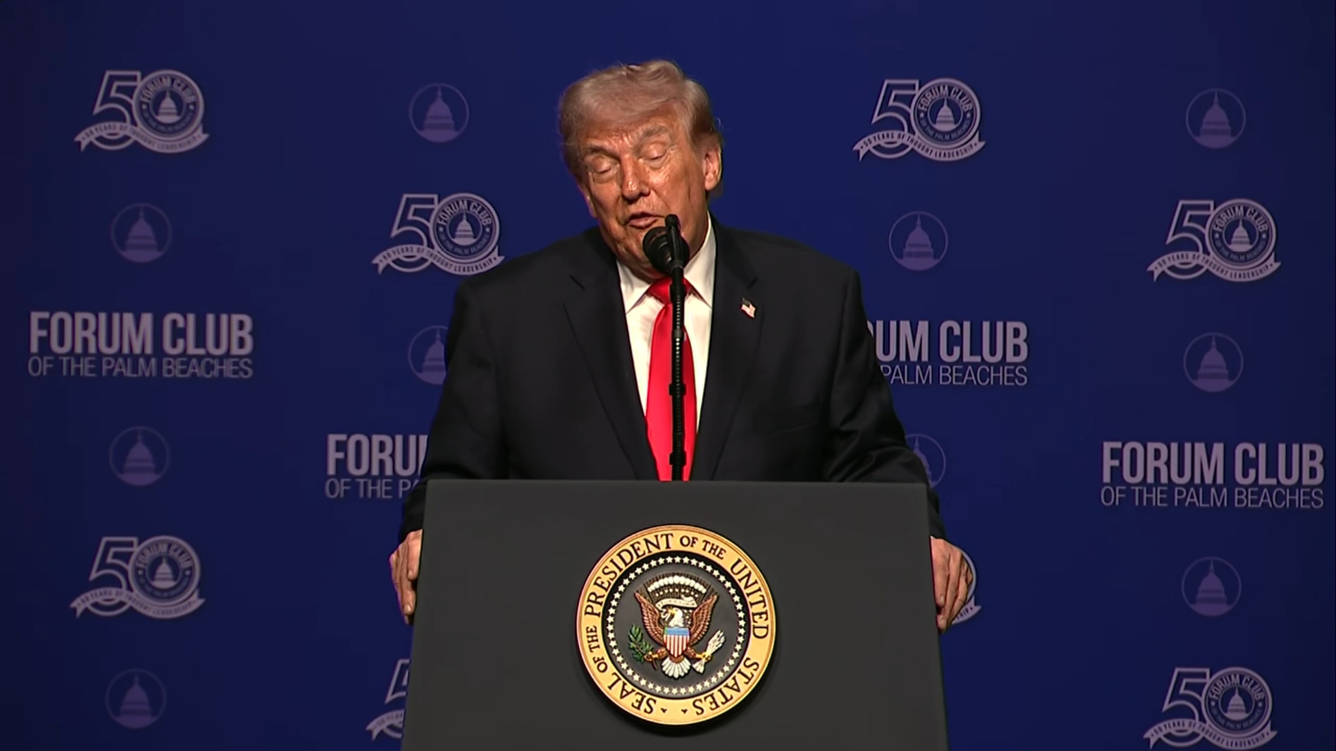 President Donald Trump Remarks - (5/1) Forum Club of the Palm Beaches Dinner
