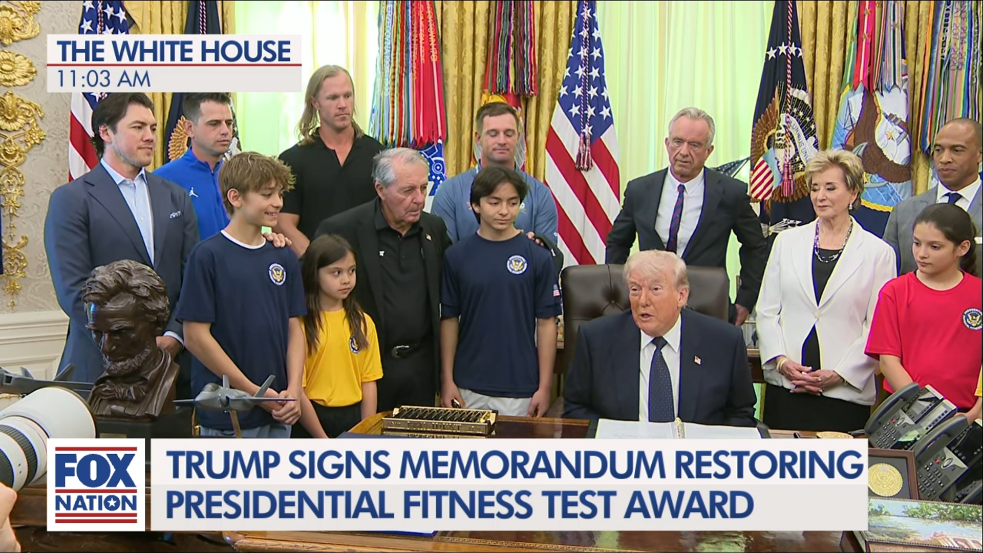 President Donald Trump Remarks - (5/5) Encouraging Competitive Youth Athleticism