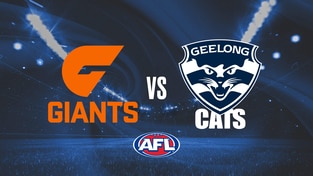 AFL Premiership Football - GWS GIANTS vs Geelong Cats