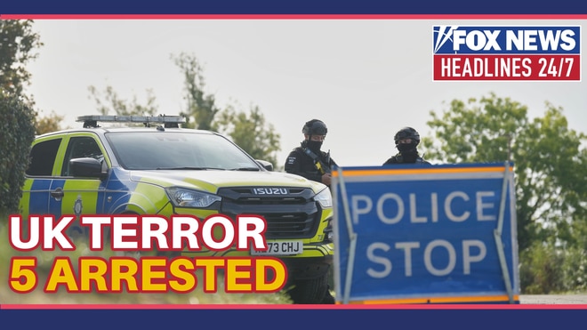 UK Terror Arrests: 5 Detained Near US-Used Airbase