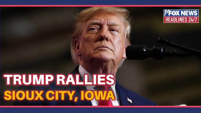Trump Rallies for Ashley Hinson in Iowa Senate Race