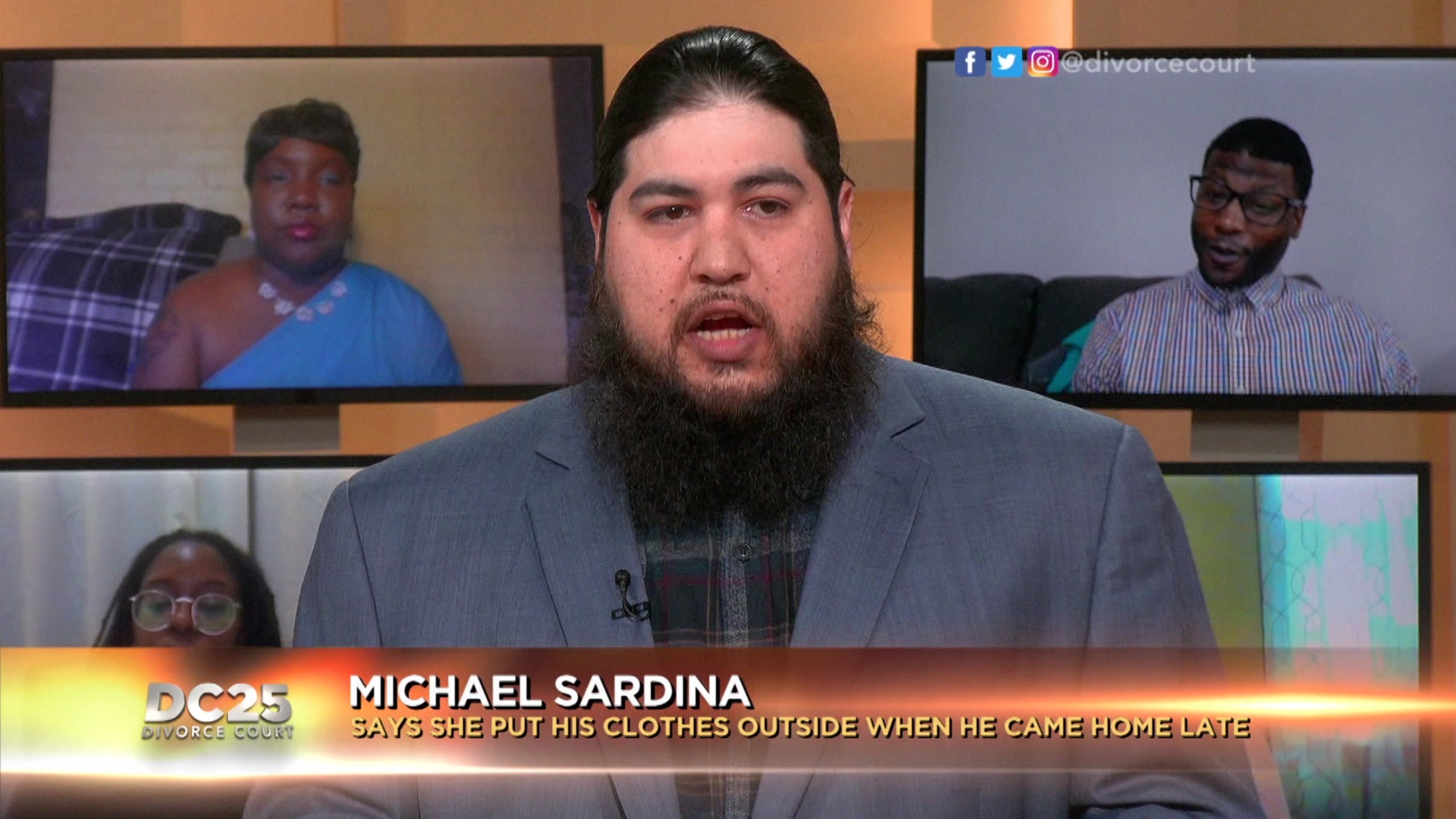 It’s Me Or Your Family: Agata Ebona v Michael Sardina