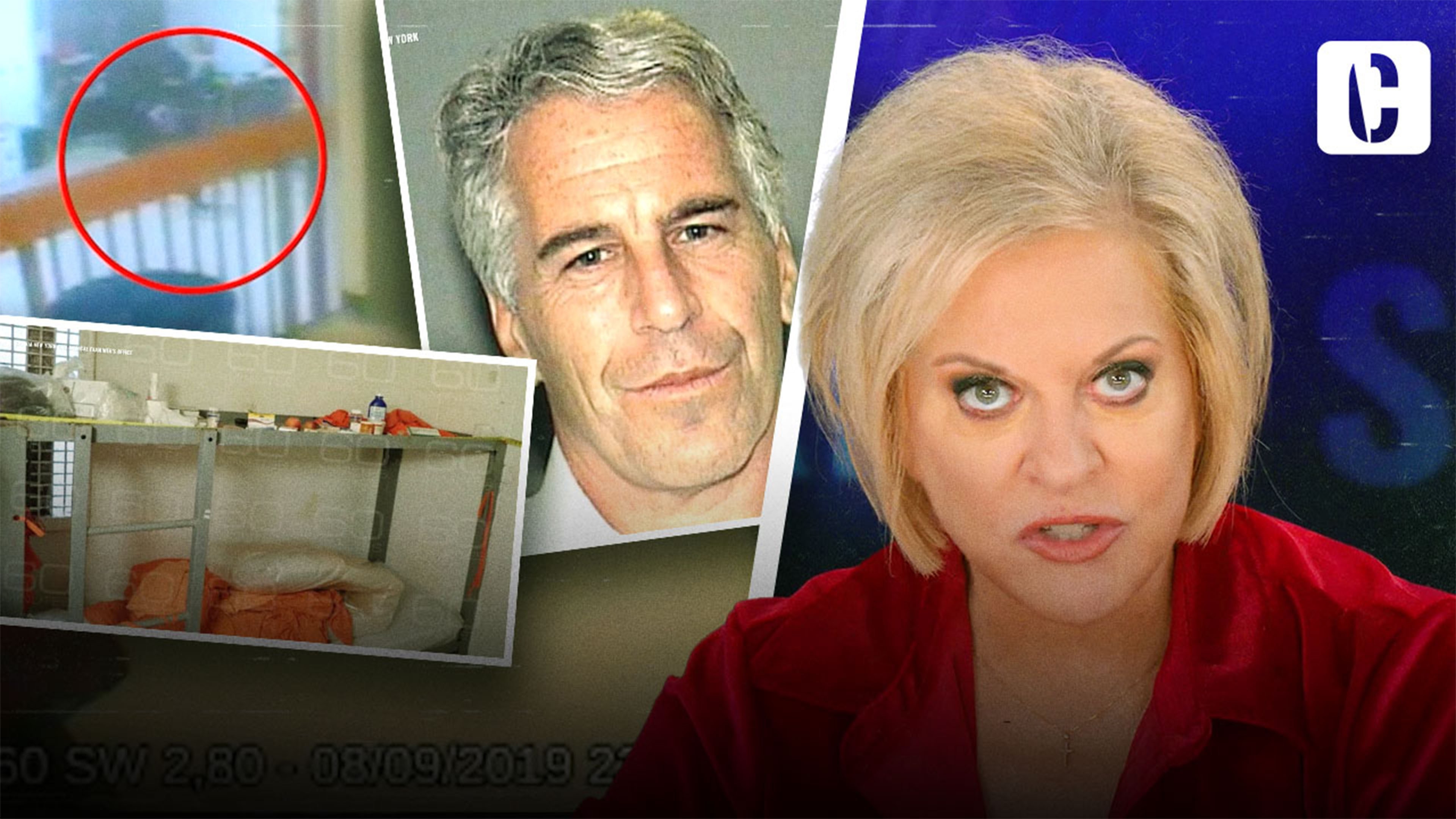 Epstein Bombshell: ‘Missing Minute' of Prison Video Reveals Movement Around Cell Before Death