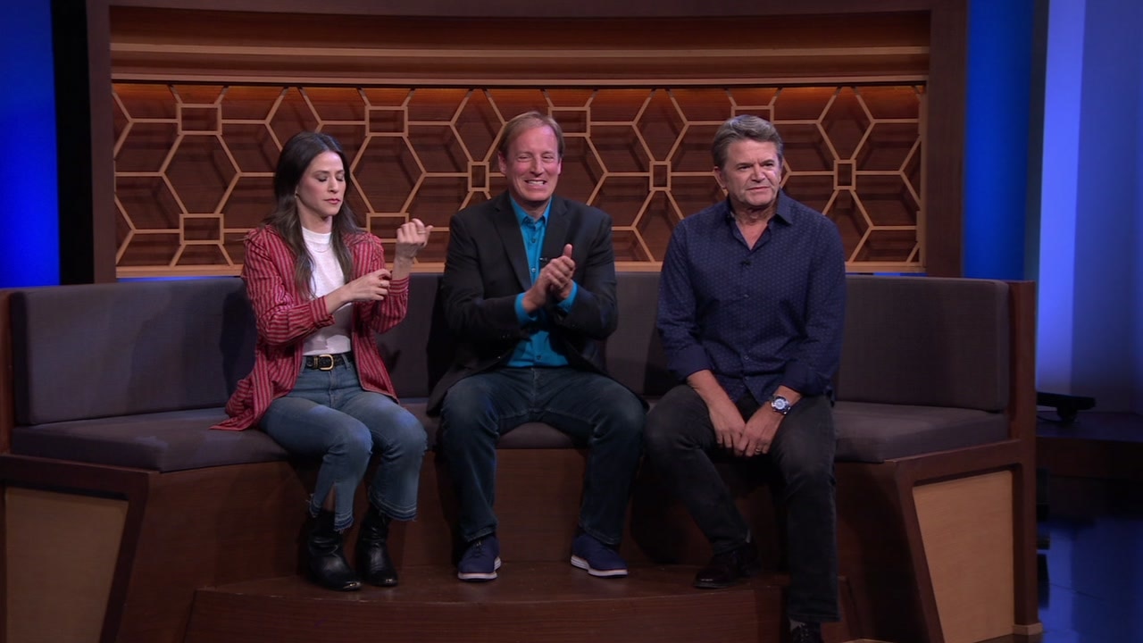 Jackie Tohn and John Michael Higgins vs. Jane Lynch and Colton Dunn