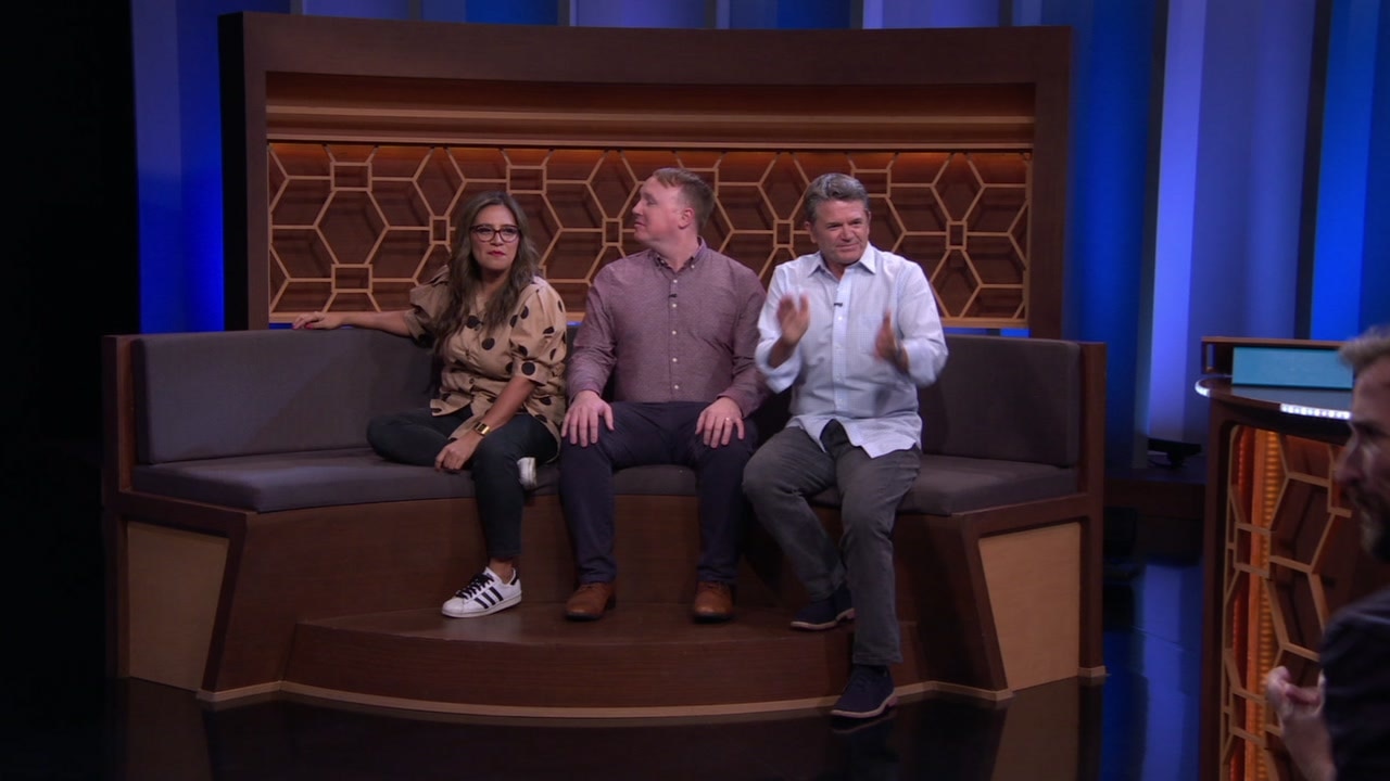 Cristela Alonzo and John Michael Higgins vs. D'Arcy Carden and Noah Wyle