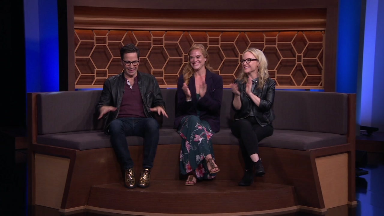 Dan Bucatinsky and Rachael Harris vs. Caroline Rhea and Rick Fox