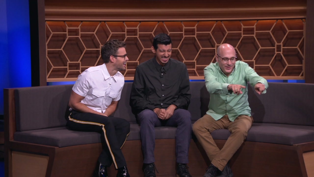 Brad Goreski and Willie Garson vs. Shanola Hampton and Mary McCormack