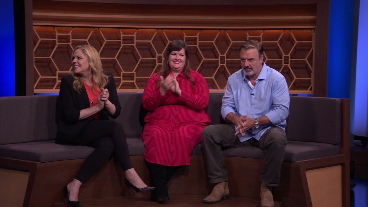 Mary McCormack and Chris Noth vs. Melissa Peterman and Gabrielle Ruiz