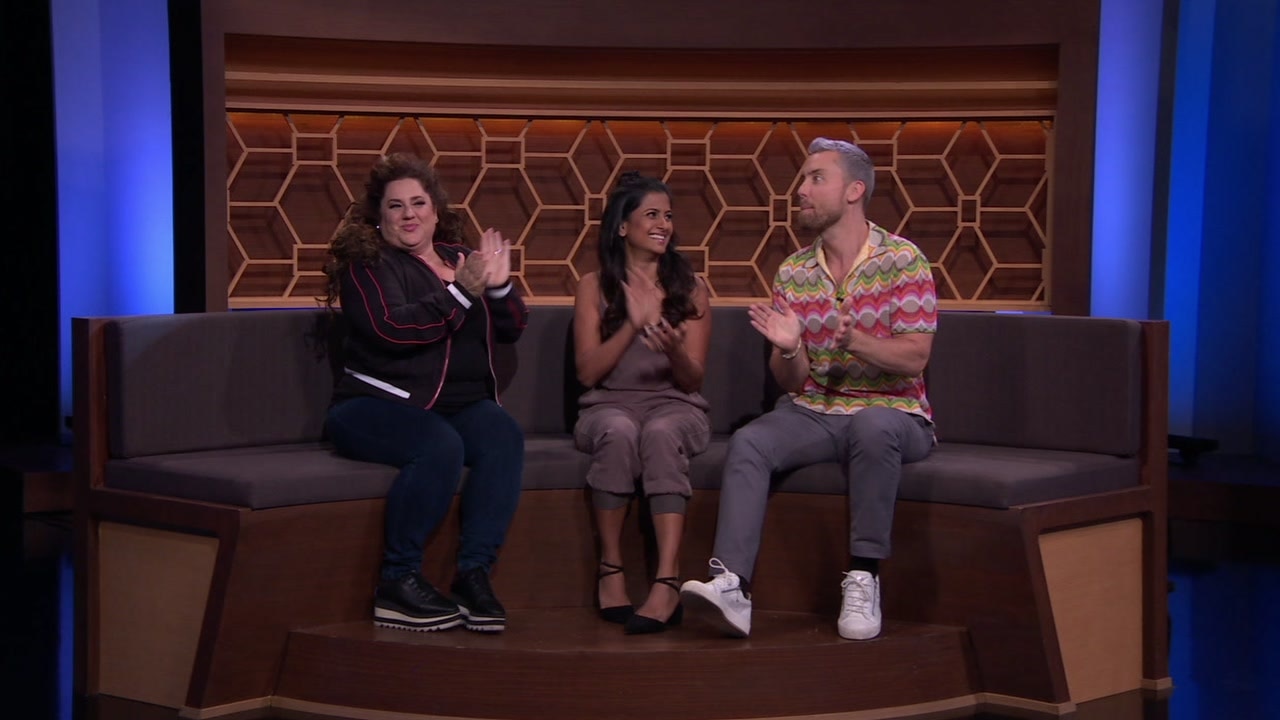 Marissa Jaret Winokur and Lance Bass vs. Joey Fatone and Sasheer Zamata
