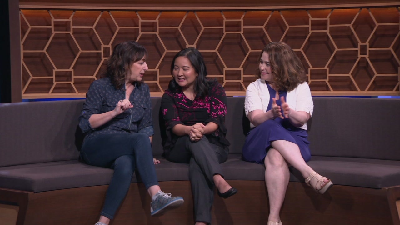 Beth Hall, Julie Warner, Tisha Campbell, Dave Foley