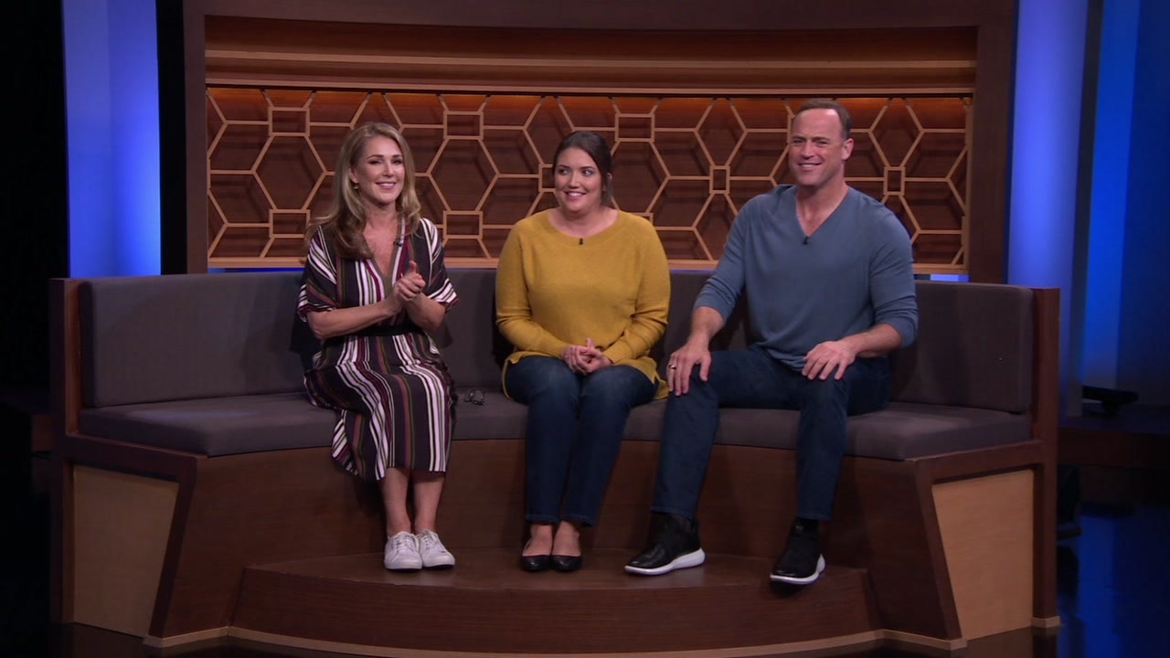 Peri Gilpin, Matt Iseman, Greg Proops, Amber Stevens West