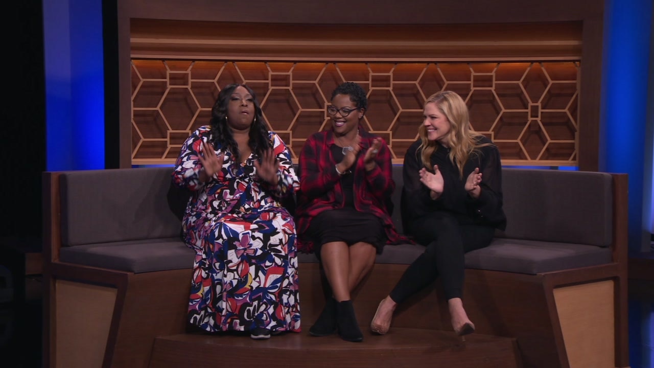 Loni Love, Mary McCormack, Courteney Cox, Lisa Kudrow