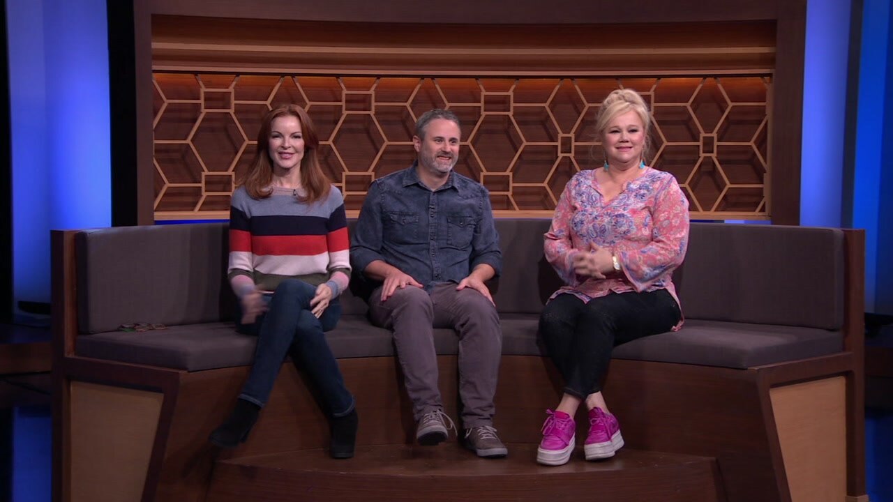 Nico Santos and Melissa Peterman vs. Marcia Cross and Caroline Rhea