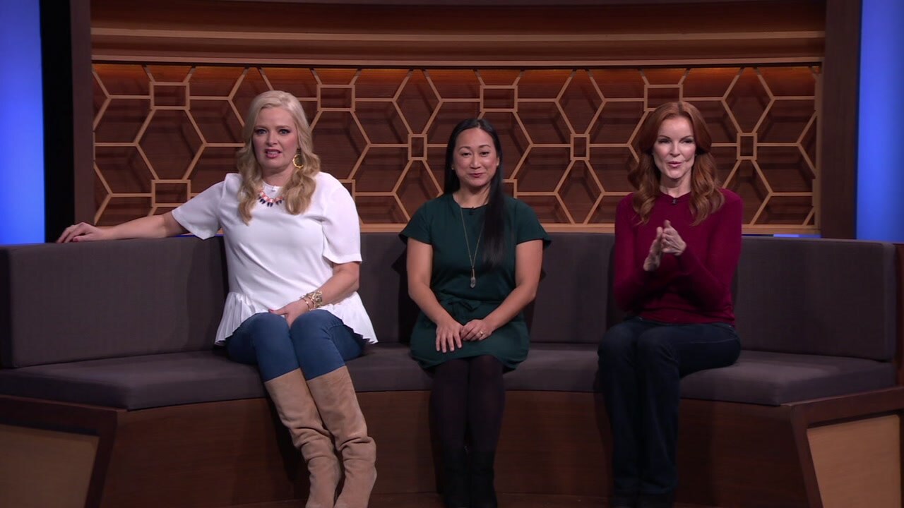 Melissa Peterman, Marica Cross, Caroline Rhea, Nico Santos