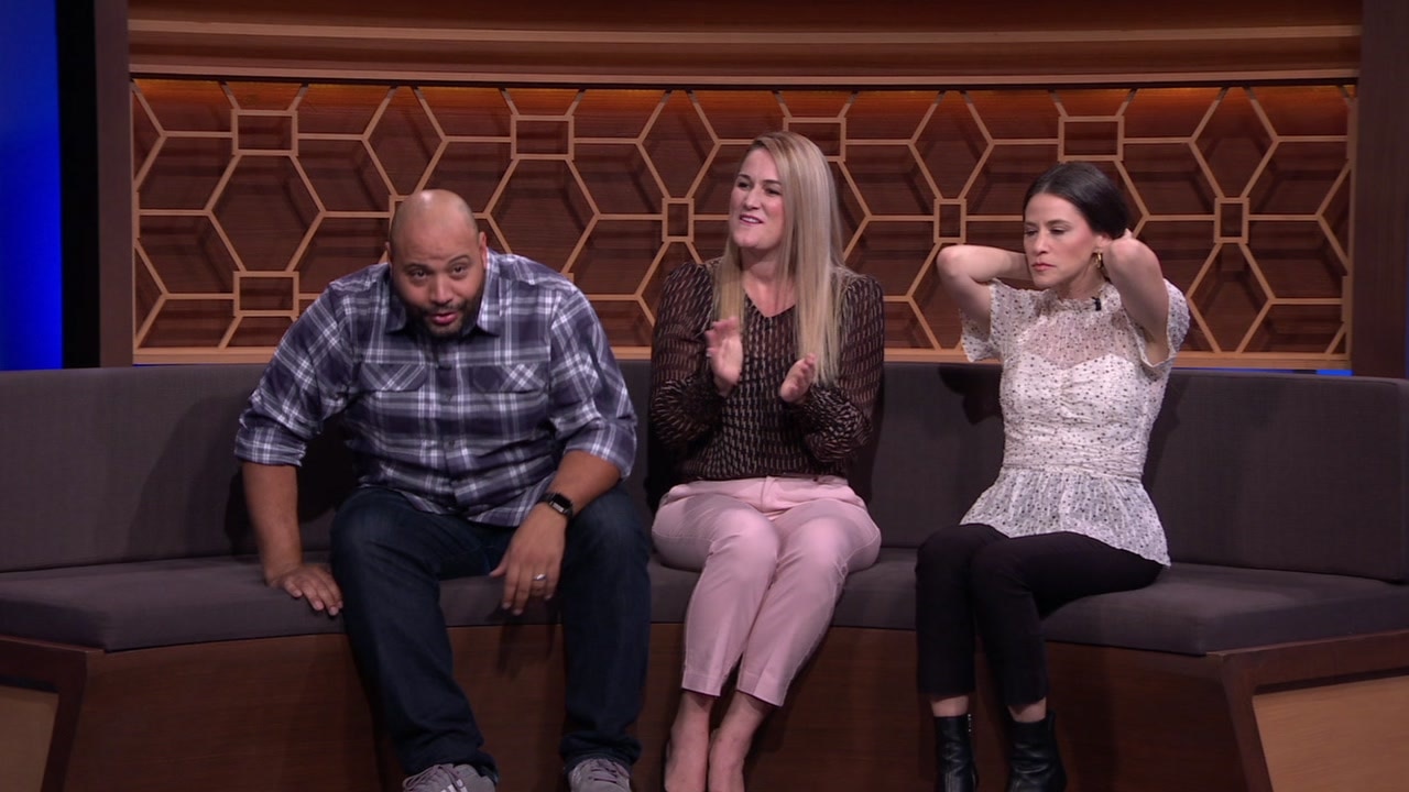 Colton Dunn and Jackie Tohn vs. Jane Lynch and John Michael Higgins