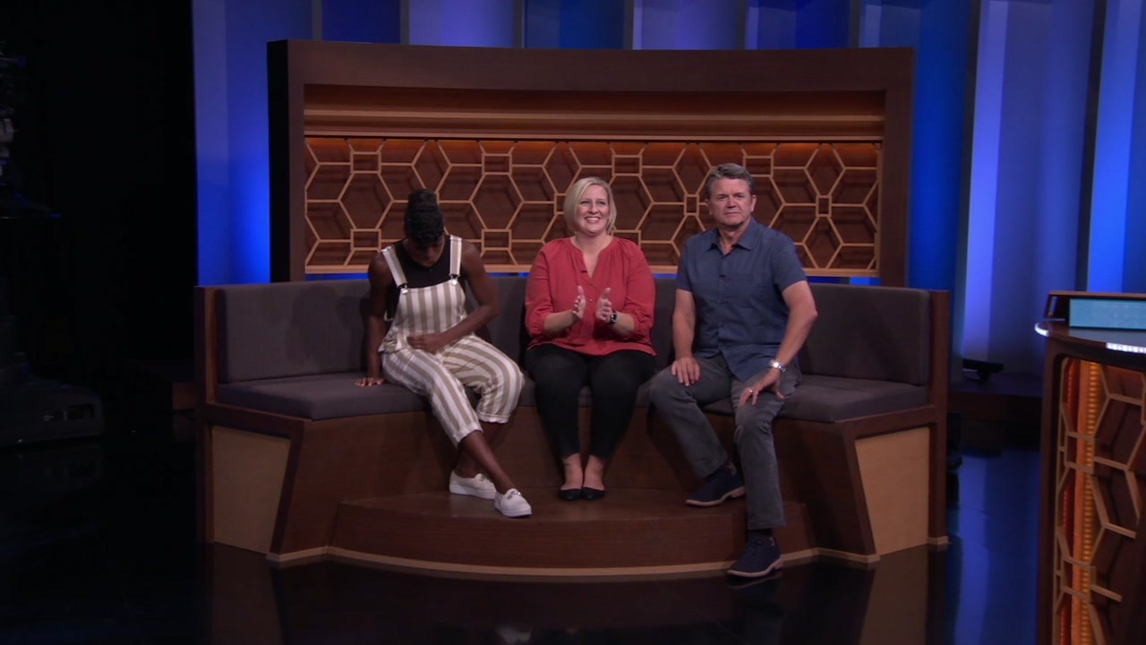 Cristela Alonzo, Sasheer Zamata, Jane Lynch, John Michael Higgins