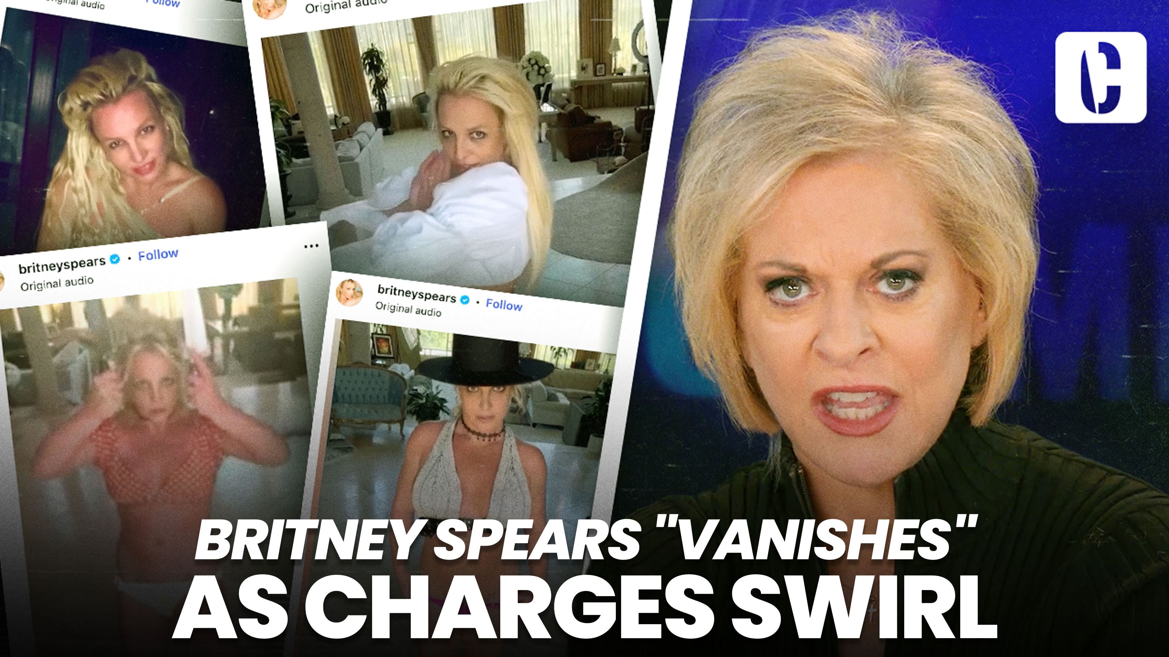 Britney Spears "Vanishes" as Charges Swirl