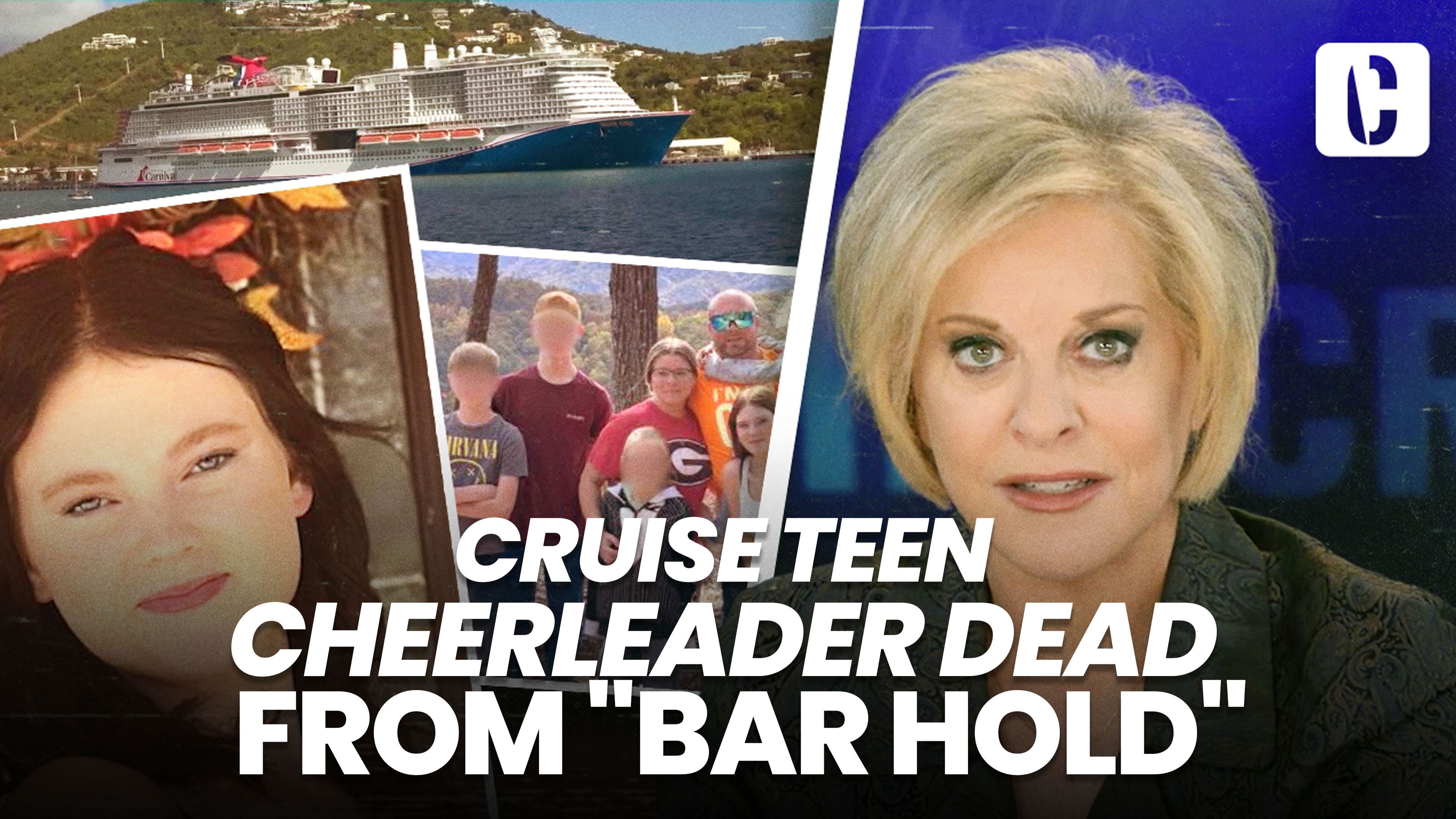 Cruise Teen Cheerleader Dead From "Bar Hold" After Stepbro-Suspect Skips Daily Drug Cocktail