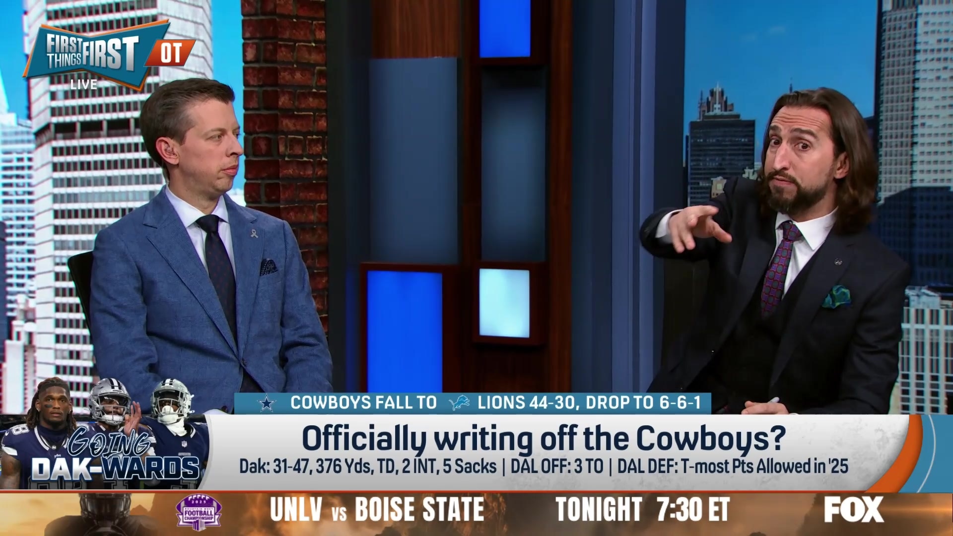 First Things First: OT - Friday, December 5