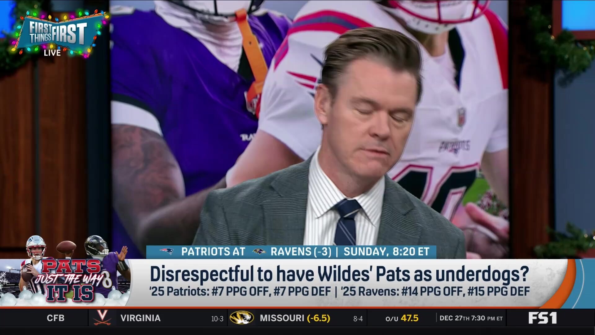 First Things First - Wednesday, December 17