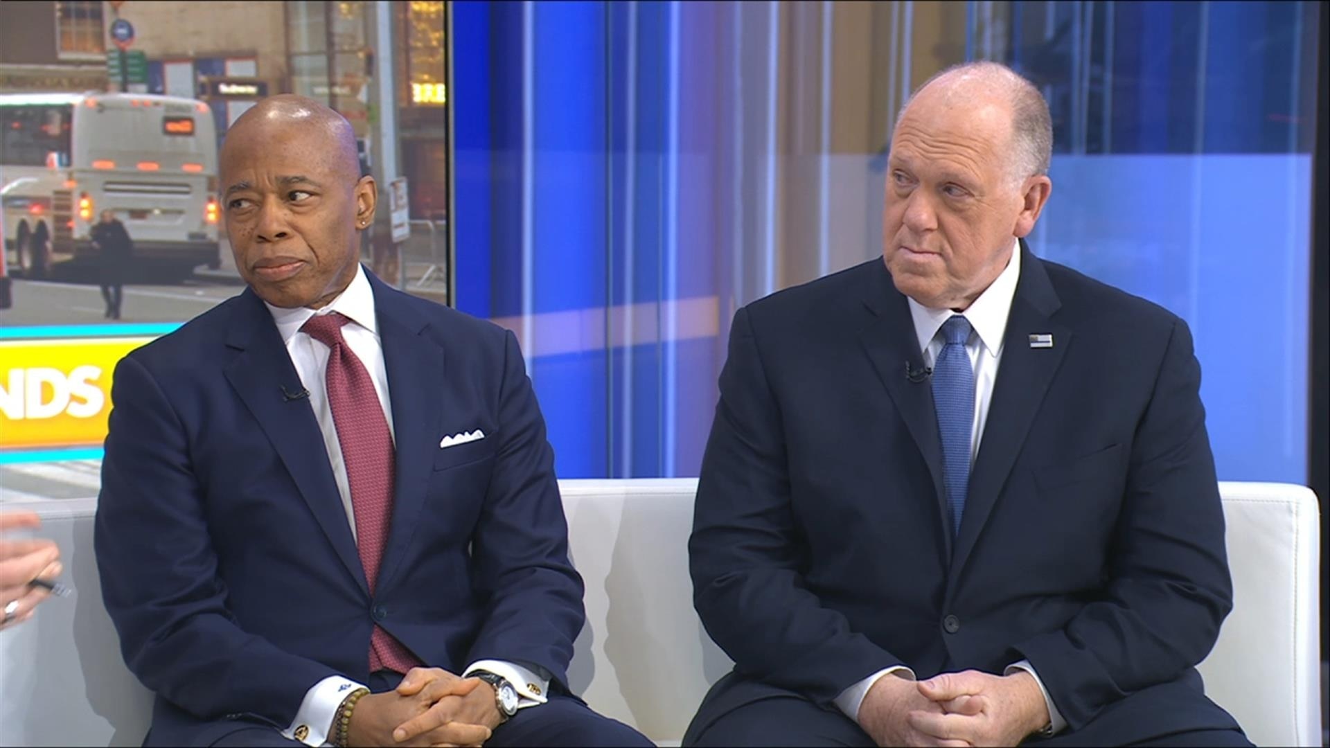 A Fox & Friends Interview - Tom Homan and Eric Adams