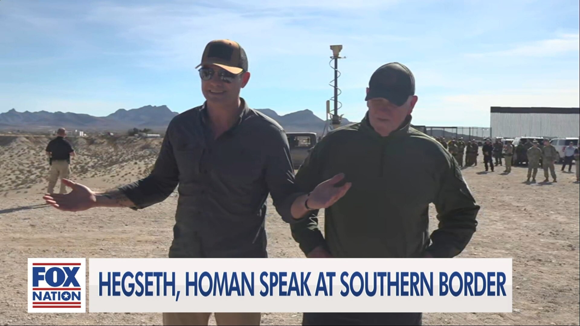 Secretary of War Hegseth Remarks Live - Hegseth Visits Southern Border