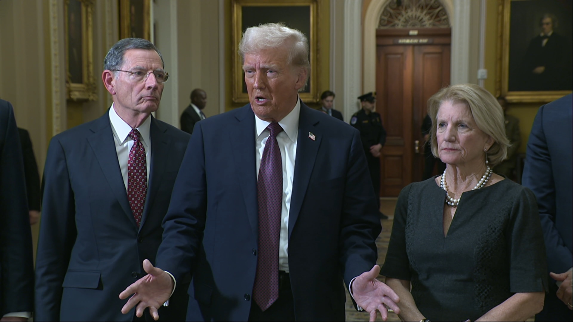 Trump Meets with GOP Senate