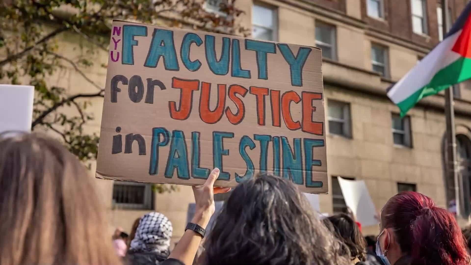 Overseas Conflict And Protests On College Campuses