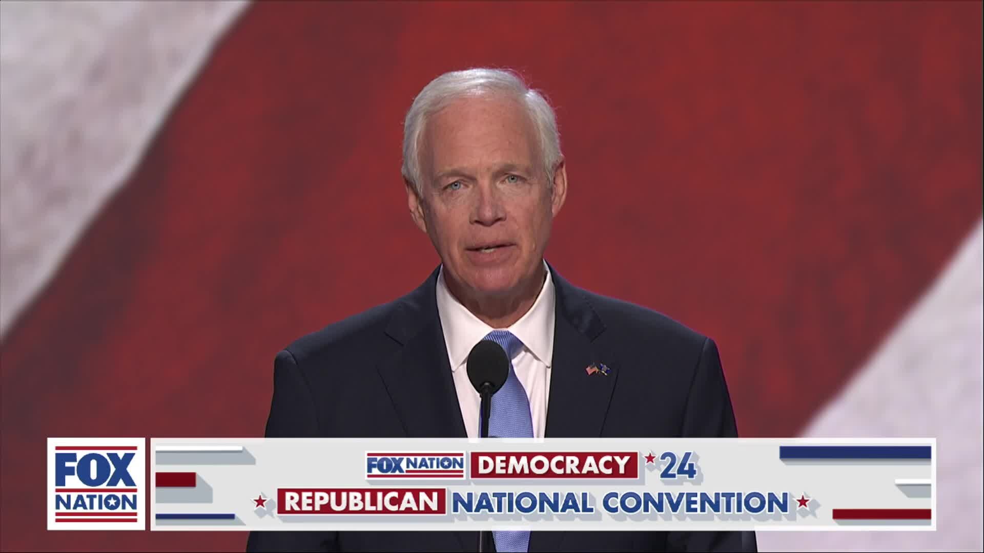 Night 1: Senator Ron Johnson (R-WI)