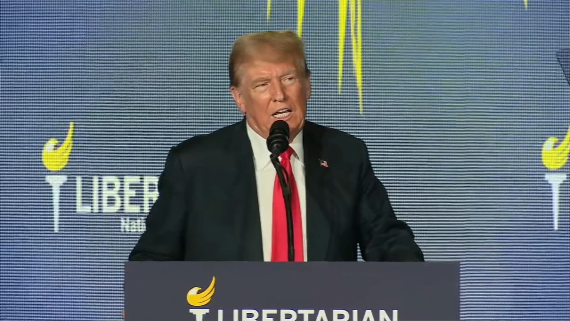 Trump Addresses Libertarian National Convention