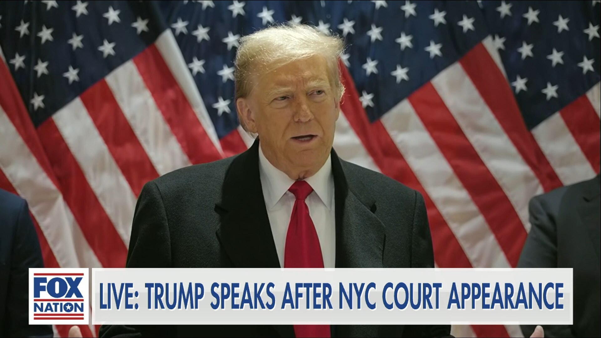 Trump Speaks After Hush Money Hearing