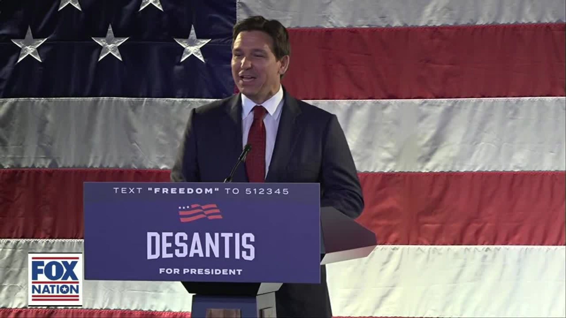 Ron DeSantis: Des Moines, IA