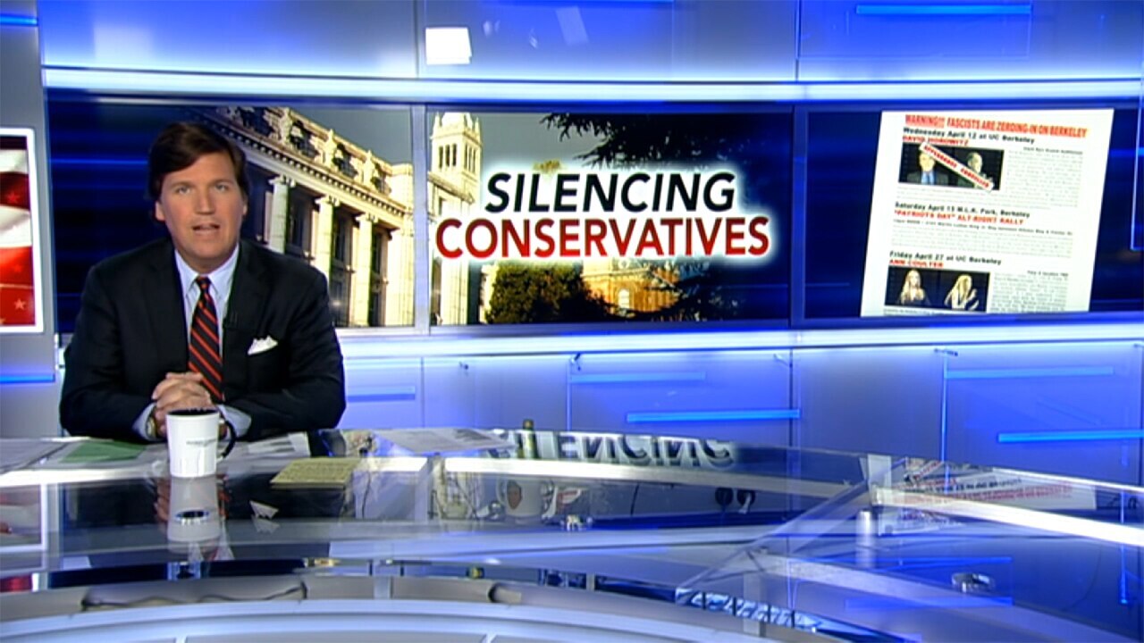 Tucker Carlson Tonight: The Vault - Tucker to prof: why was Coulter not suitable to speak?