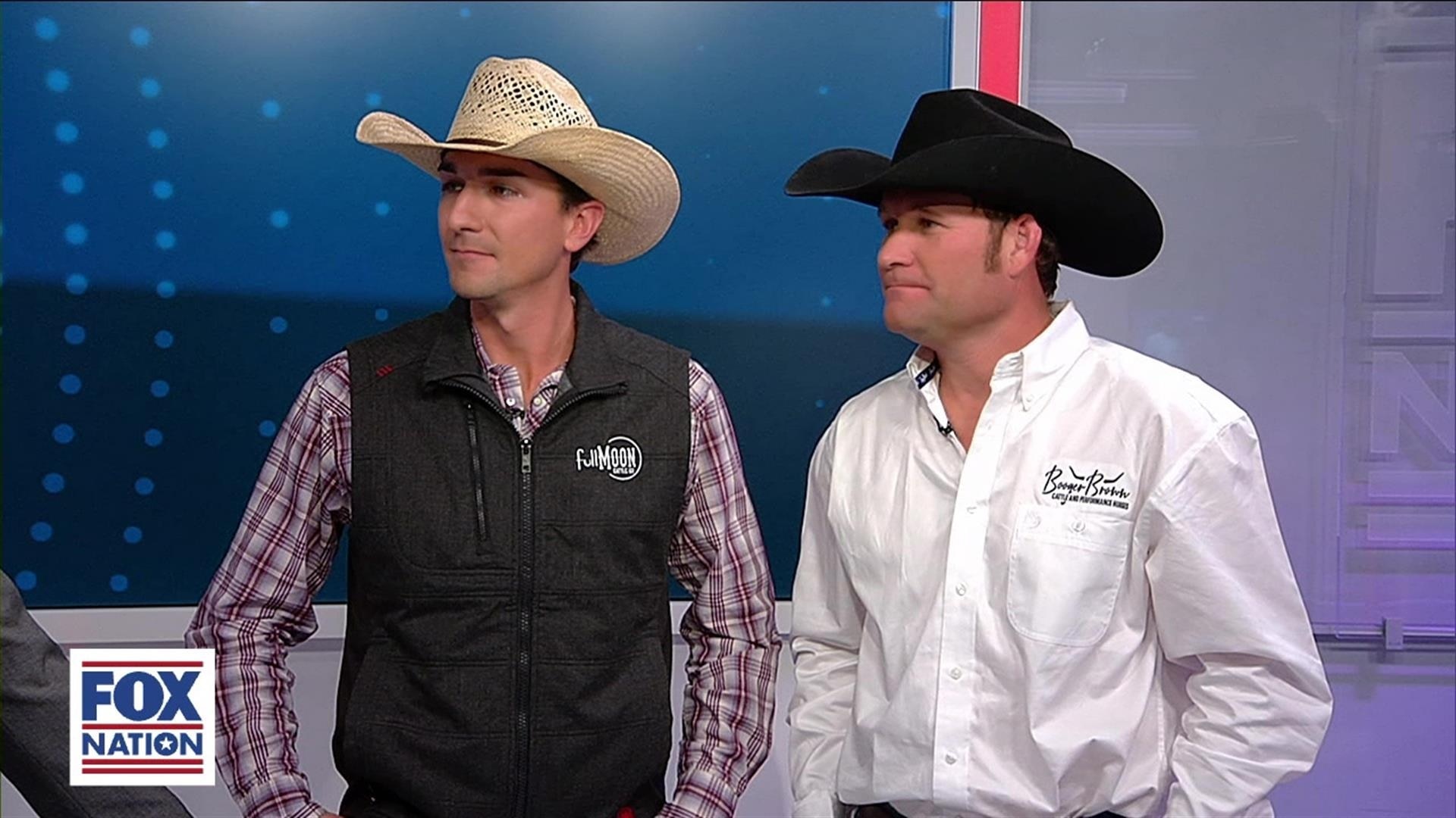 Booger Brown and Cody Harris