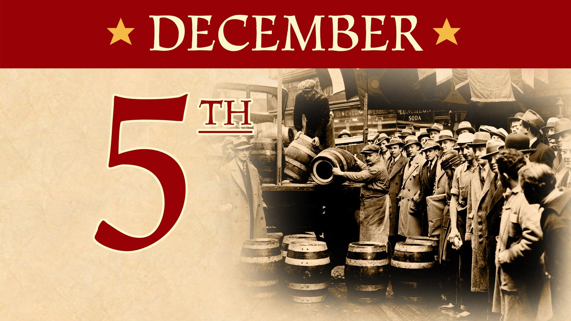 Dec. 5: Prohibition ends