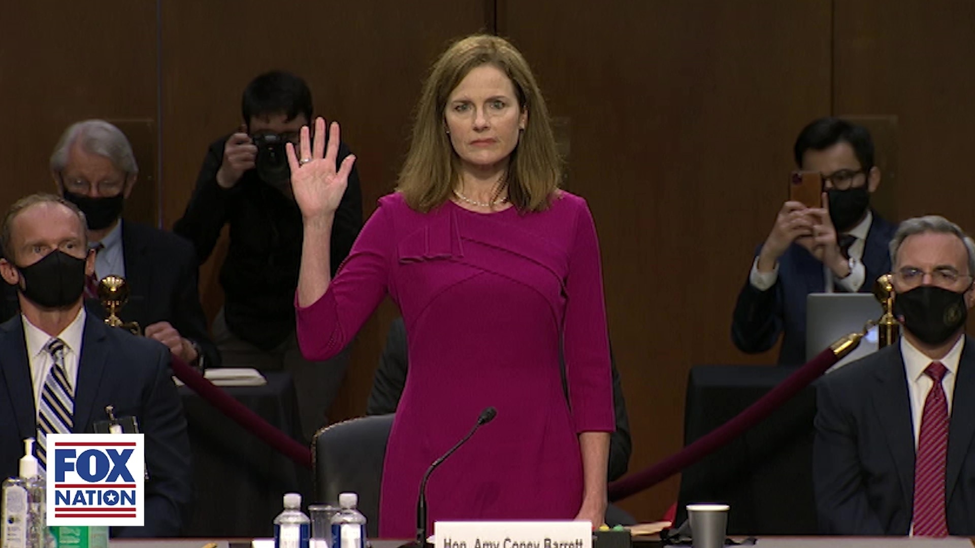 Barrett Holds Her Own