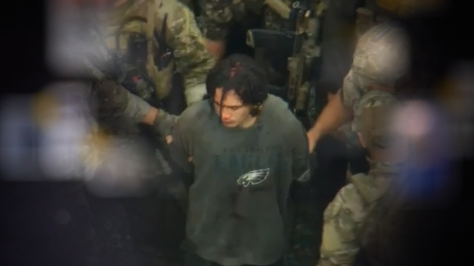 Busted! Armed Crab Walking Killer Attacked by Dog