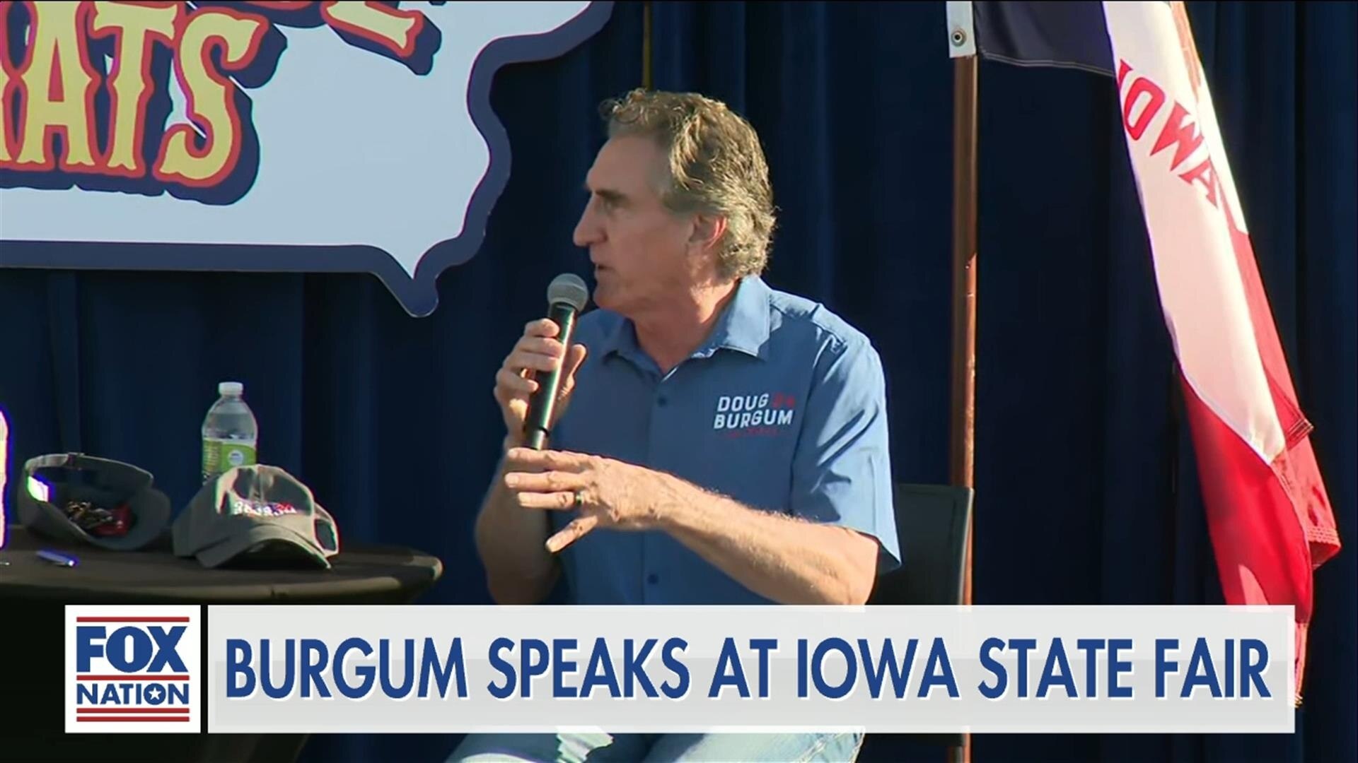 Doug Burgum: Des Moines, IA