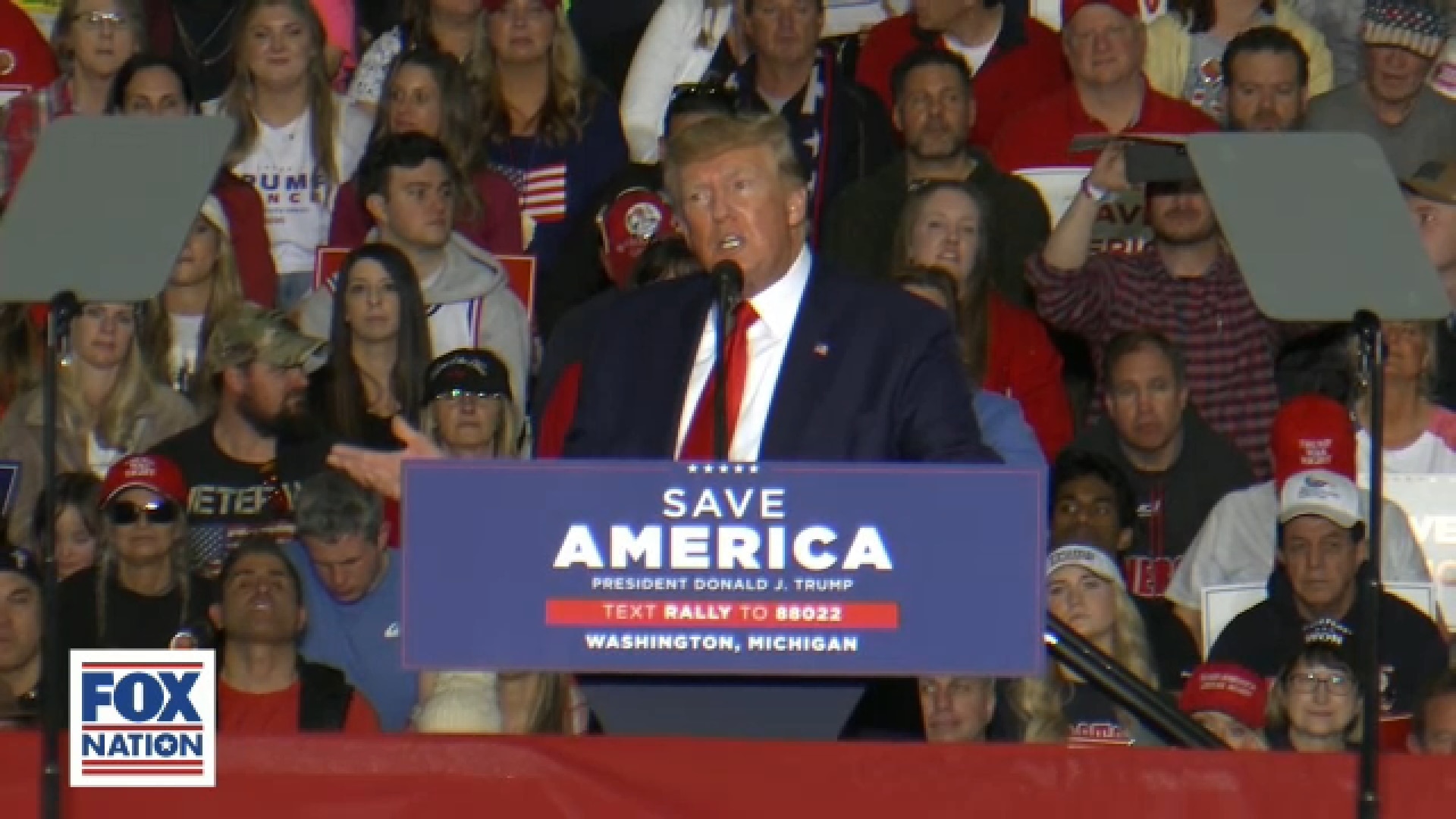 Save America Rally: Washington Township, MI