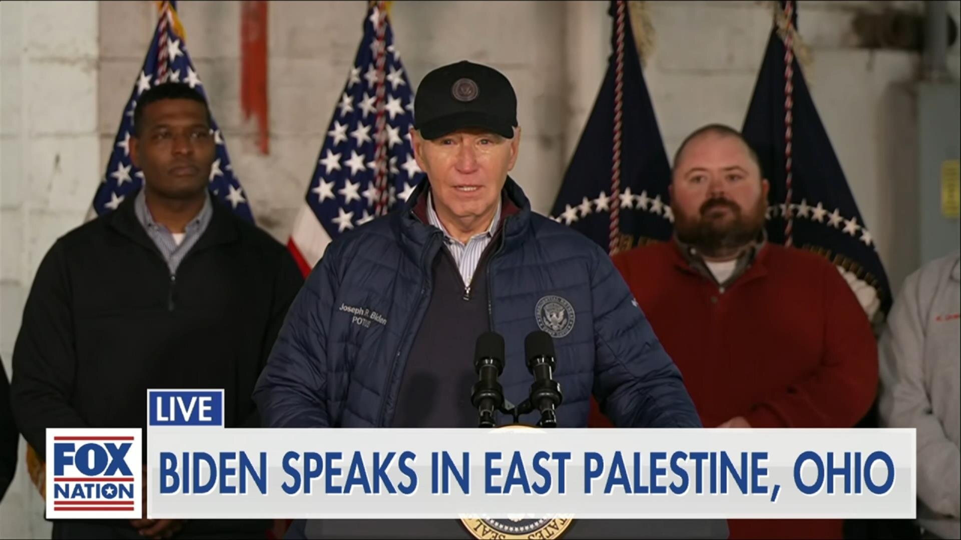 Biden Visits East Palestine