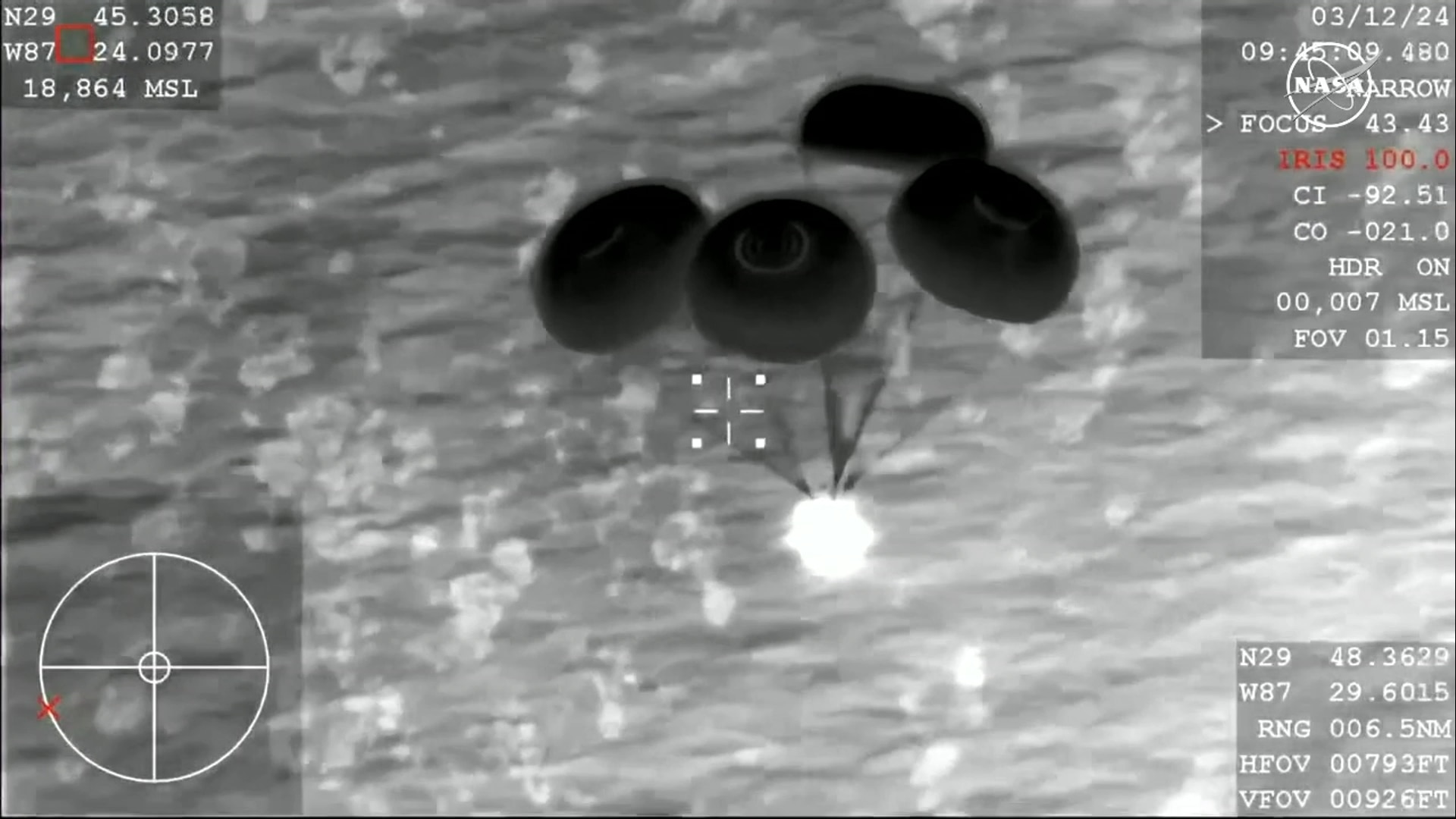 NASA's SpaceX Crew-7 Deorbit & Splashdown