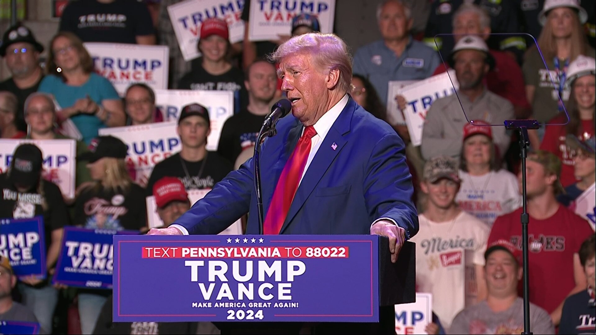 Donald Trump: Indiana, PA