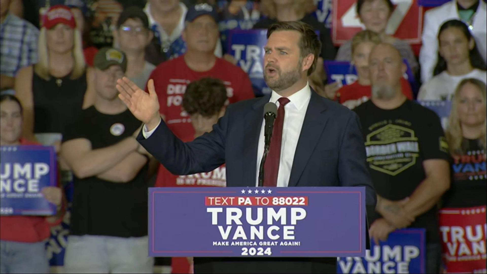 JD Vance: Newtown, PA