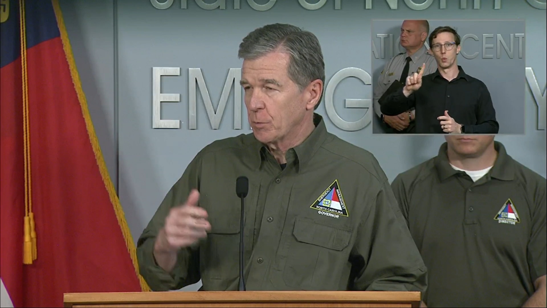 Governor Roy Cooper Press Conference