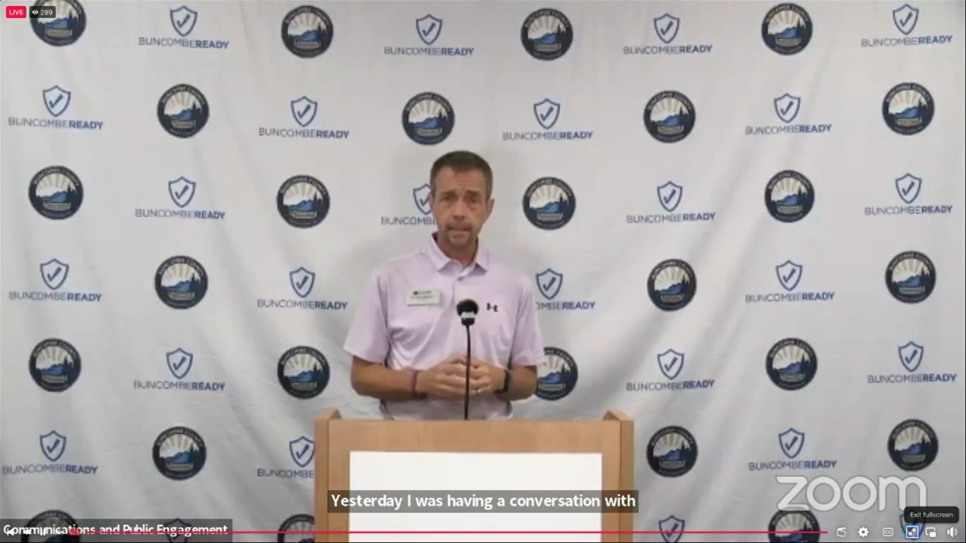 Buncombe County, NC AM Updates 10/2