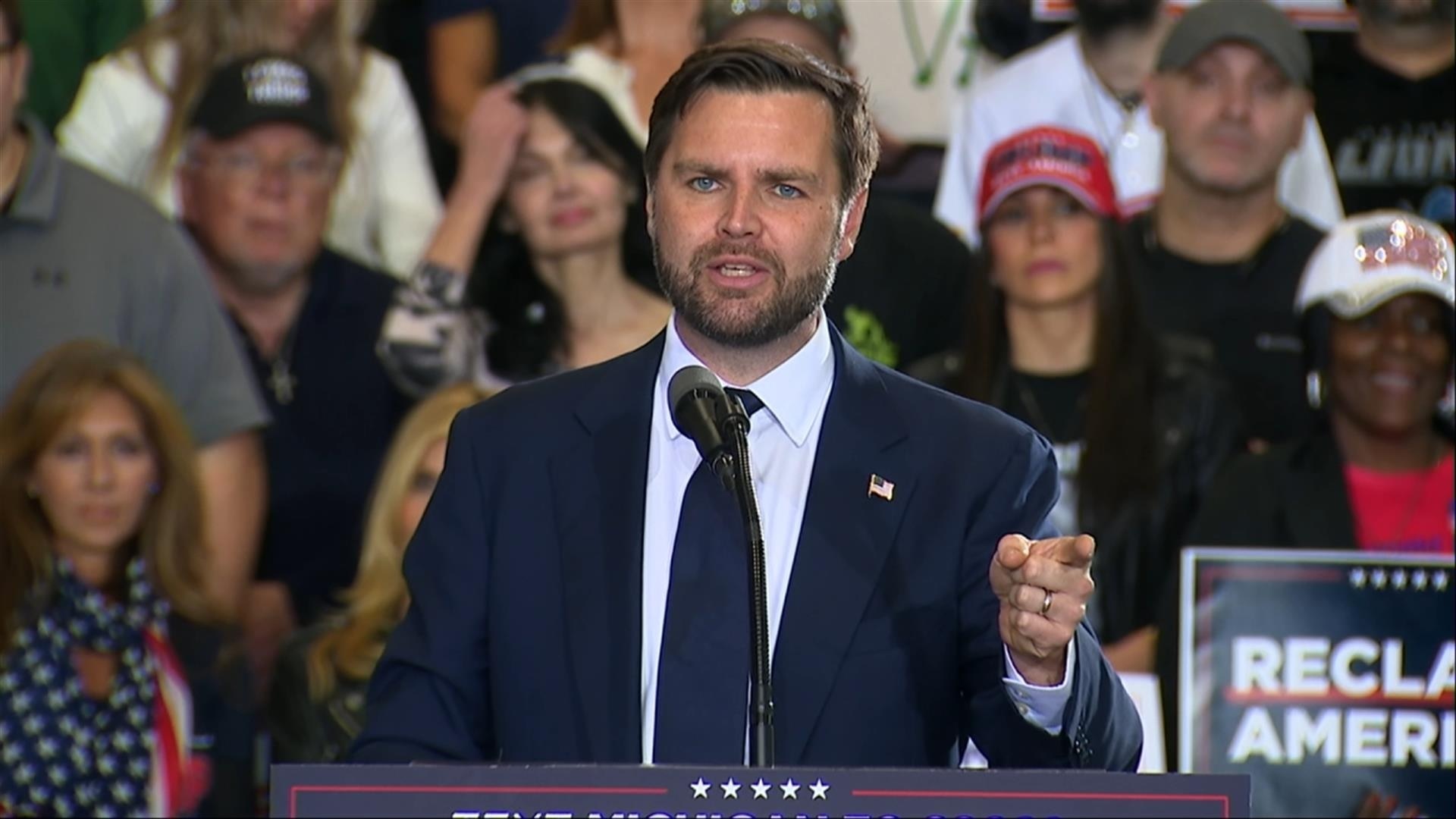 JD Vance: Auburn Hills, MI