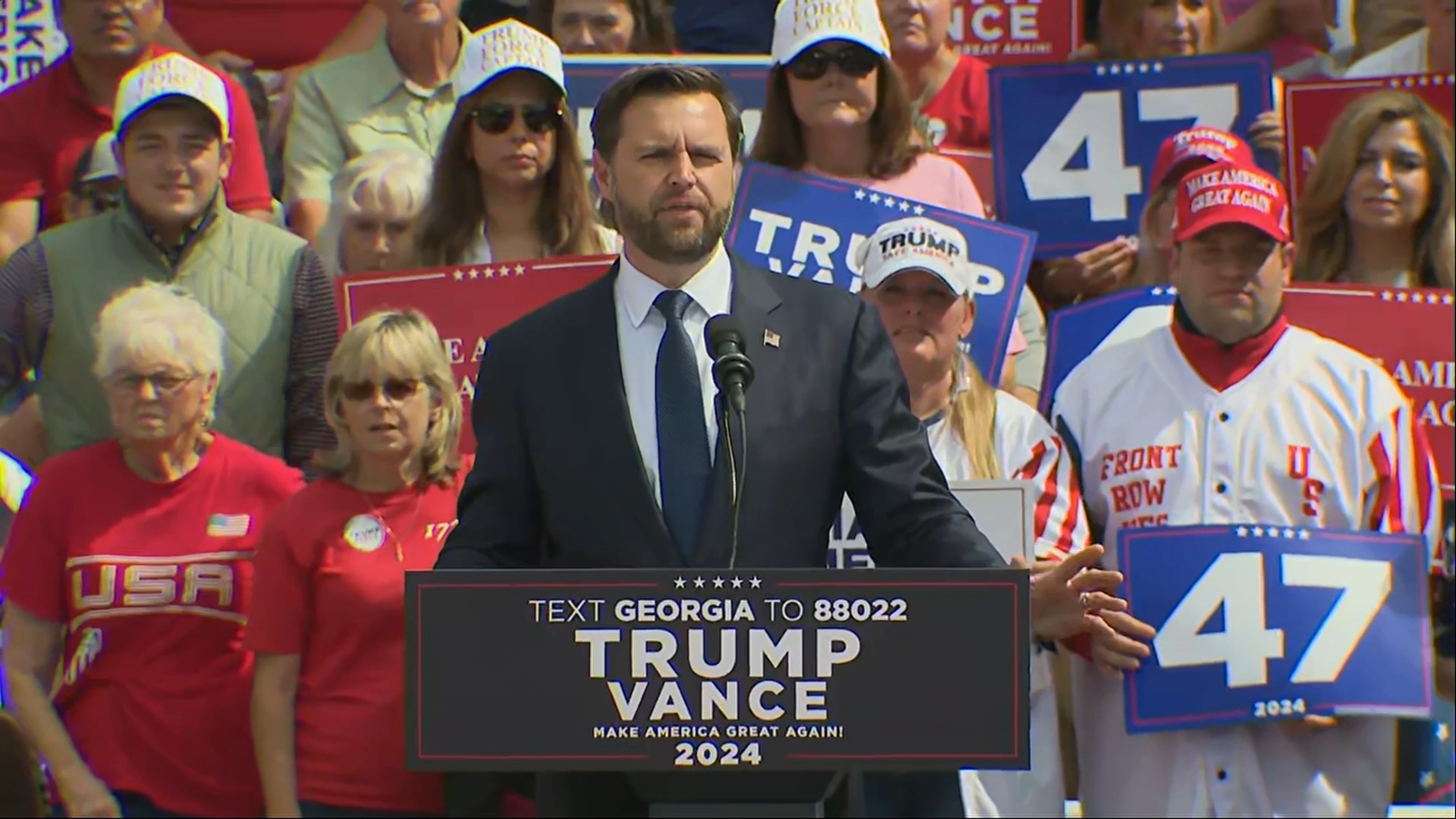 JD Vance: Lindale, GA