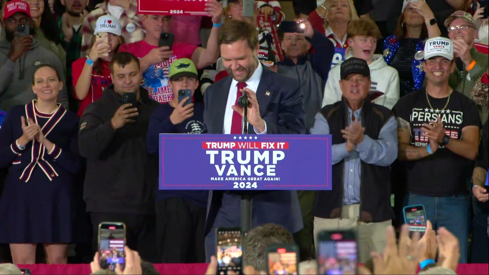 JD Vance: Newtown, PA