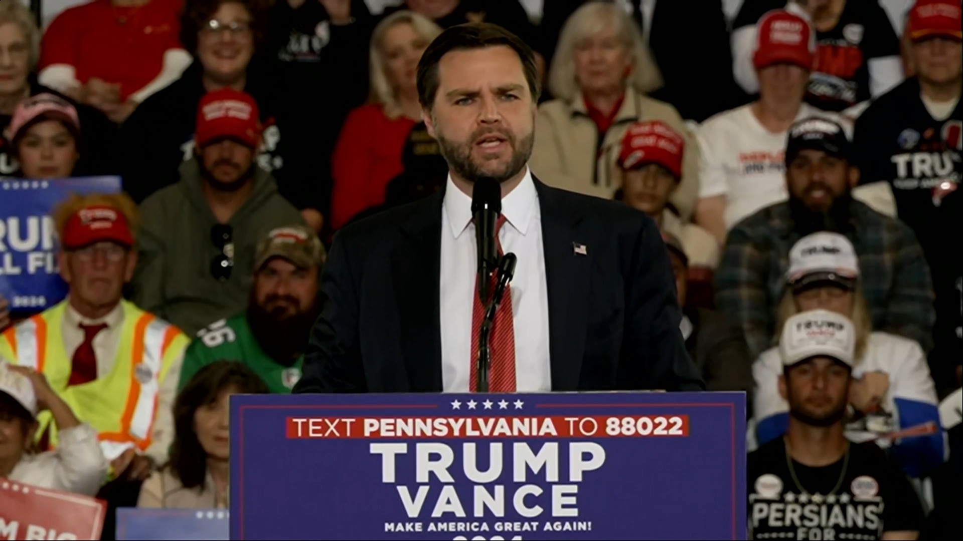 JD Vance: Aston, PA