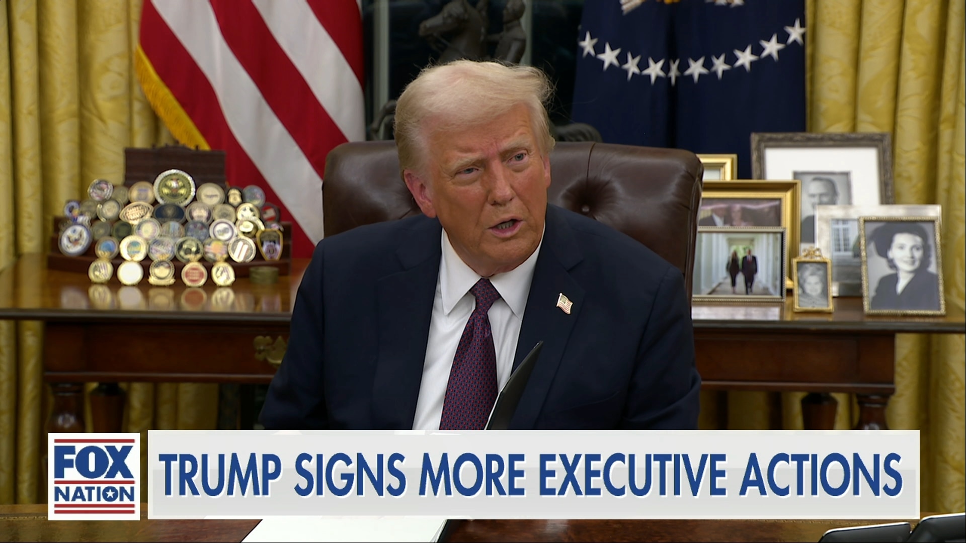 Inauguration of Donald Trump - Oval Office Signing Ceremony